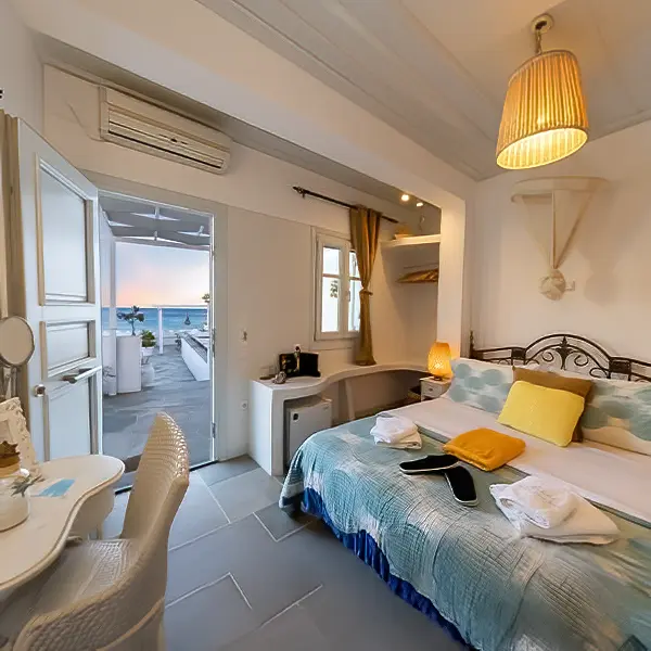 Double Room with sea view_Kohylia Beach_Sifnos600X600